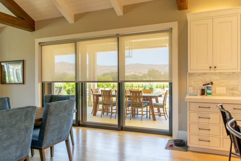 Interior Lutron Shades - Palladium